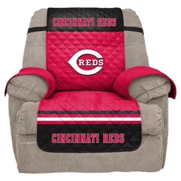 NIP Pegasus Sports MLB Cincinnati Reds recliner protector 80 x 64 - Picture 4 of 4